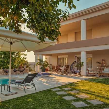 Blue Sky Villa In Crete Epano Vathia Exterior photo